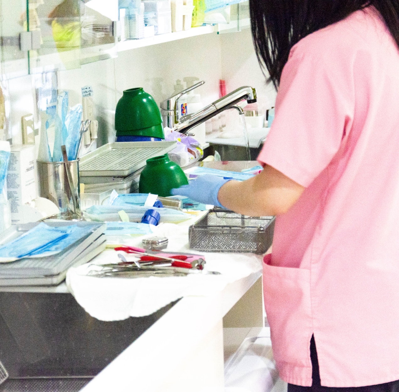 スタッフの様子